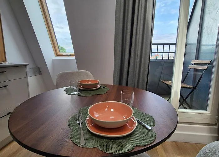 Between The Roofs Of Jezyce Apartment