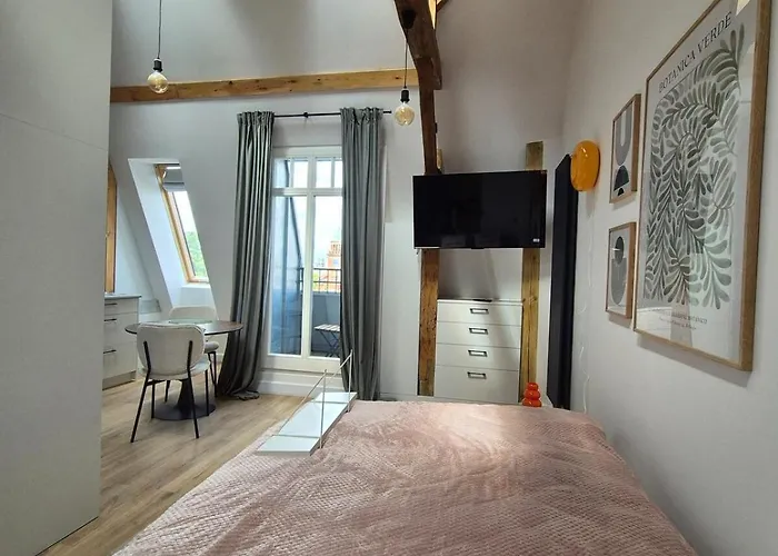 Between The Roofs Of Jezyce Apartment Posen